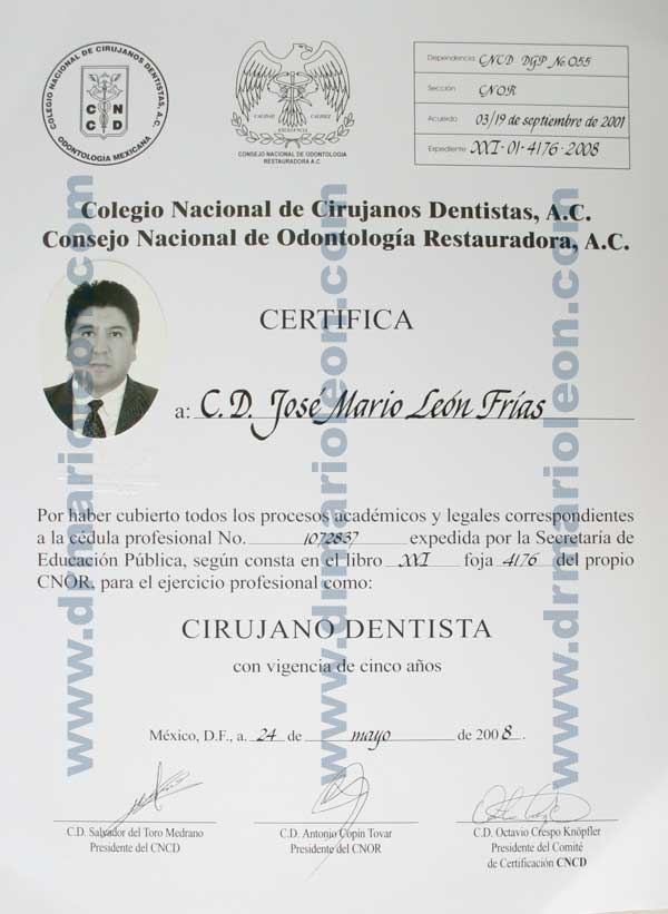 Cédula Profesional